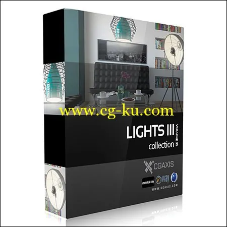 CGAxis Models Volume 35 Lights III的图片1