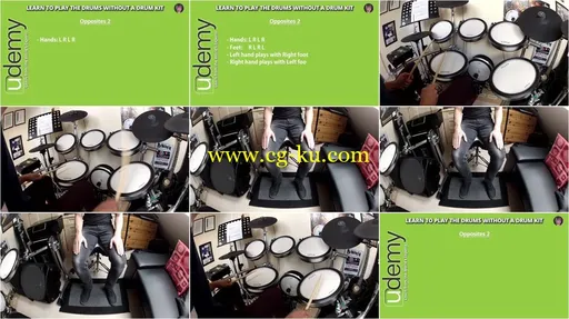 Learn To Play The Drums Without A Drum Kit的图片2