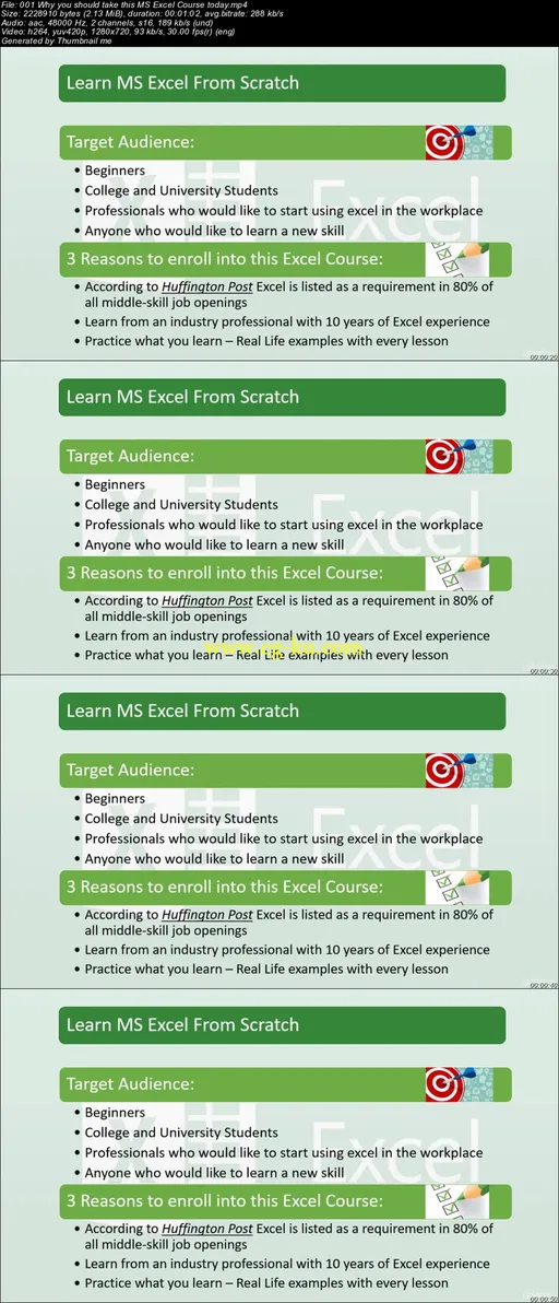 Learn MS Excel from Scratch的图片2