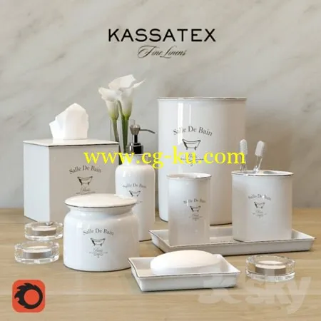 Set for bathroom Kassatex的图片1