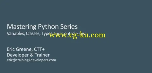 Variables, Classes, Types, and Control Flow in Python的图片1