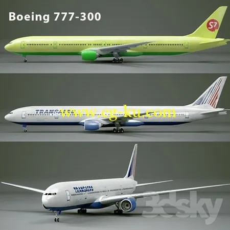 Boeing 777-300的图片1
