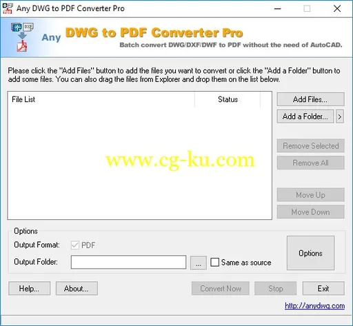 Any DWG to PDF Converter Pro 2018.0 + Portable的图片1