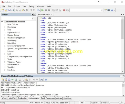JP Software CMDebug 22.00.40的图片1