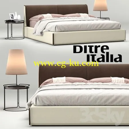 Bed Monolith Ditre Italia的图片1