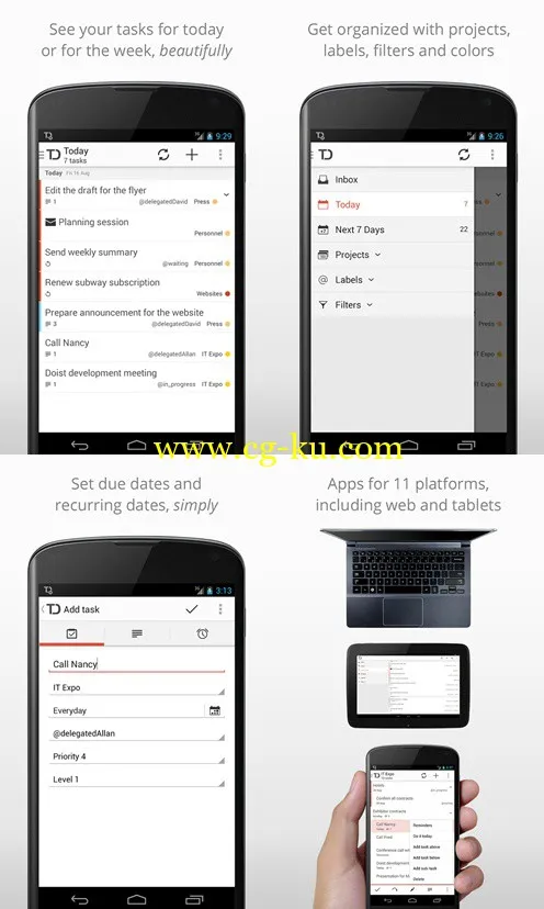 Todoist: To-Do List, Task List 2.1.3 Android的图片2