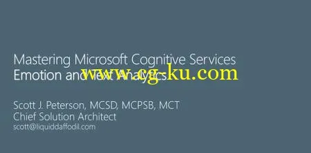 Microsoft Cognitive Services: The Emotion and Text Analytics APIs的图片1