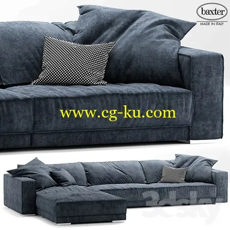 Sofa baxter BUDAPEST SOFT的图片1