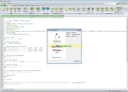 Altair HW FEKO + WinProp 2018.0.319328 Win64的图片3