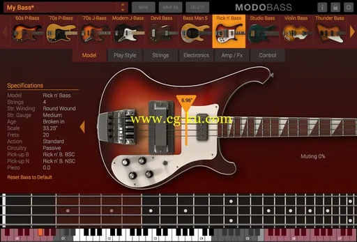 IK Multimedia MODO BASS v1.5.1 WiN的图片1