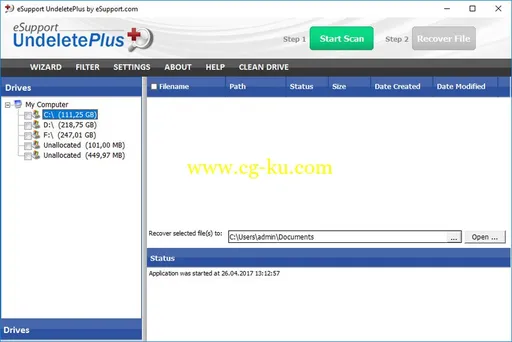 eSupport UndeletePlus 3.0.8.322的图片1