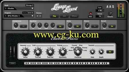 Applied Acoustics Systems Lounge Lizard EP-4 v4.2.1 WiN OSX的图片1