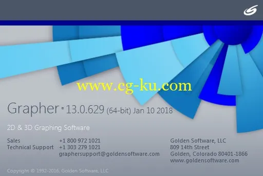 Golden Software Grapher 13.1.668的图片1