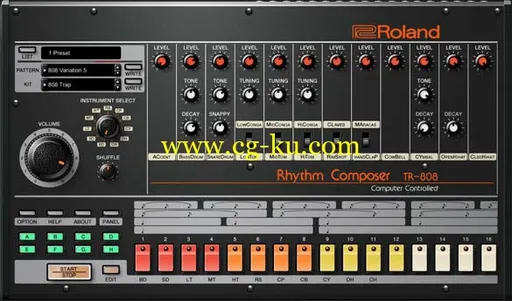 Roland VS TR-808 v1.0.0 WiN的图片1