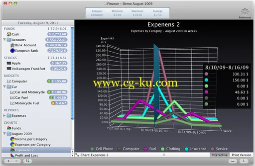iFinance 4.4.7 MacOSX的图片1