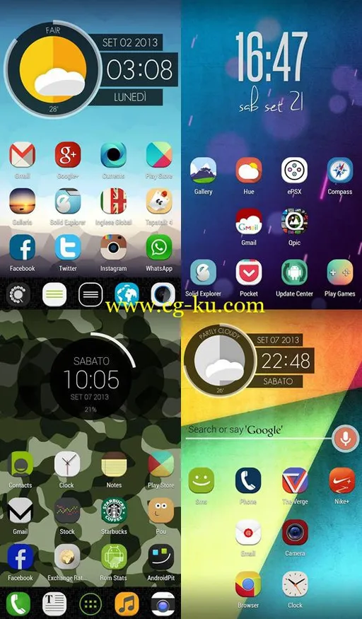 Stock UI Icon Theme Apex Nova 4.5 Android的图片2 Stock UI Icon Theme Apex Nova 4.5 Android的图片2