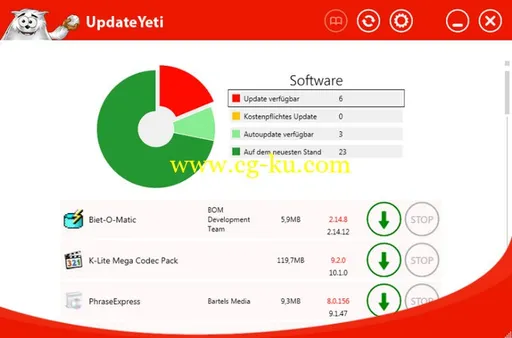 Abelssoft UpdateYeti 2018 v2.47的图片1