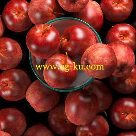 Apples 2 3D model的图片1