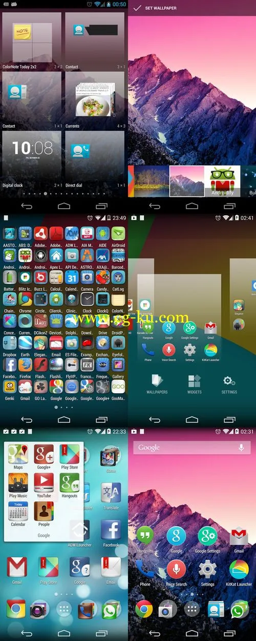 KitKat Launcher 1.6.1 Android的图片2