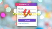 Advanced PHP Ajax Animated Signup Form With Cool Validations的图片1