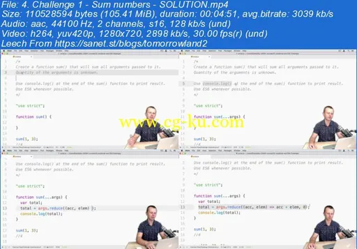 20 JavaScript and ES6 Challenges的图片3