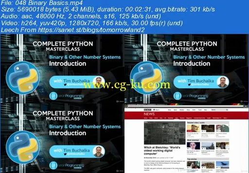 Complete Python Masterclass (Updated 5/2018)的图片3