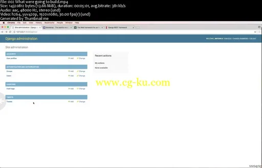 Tweetme | Build a Twitter-like app step by step with Django的图片2