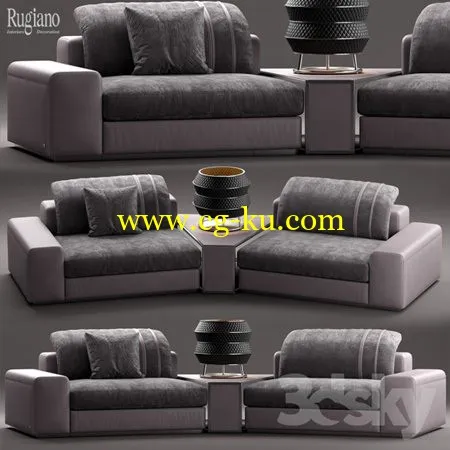 Sofa Rugiano MIAMI的图片1