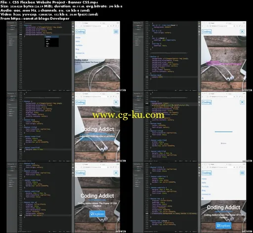 CSS FLexbox Tutorial with Website Projects的图片3