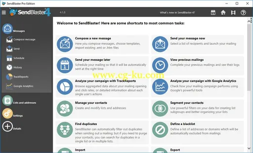 SendBlaster Pro Edition 4.1.10 Multilingual的图片1