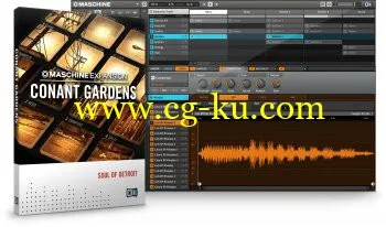 Native Instruments Maschine Expansion Conant Gardens v2.0.1 WiN的图片1