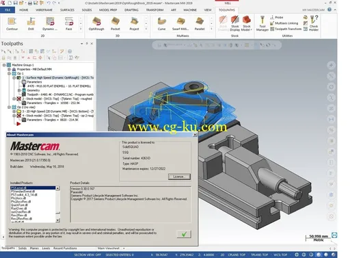 Mastercam 2019 v21.0.17350.0的图片1