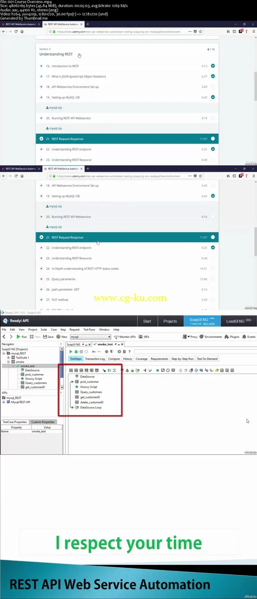 REST API WebService Automation testing SoapuiNG PRO ReadyAPI的图片2