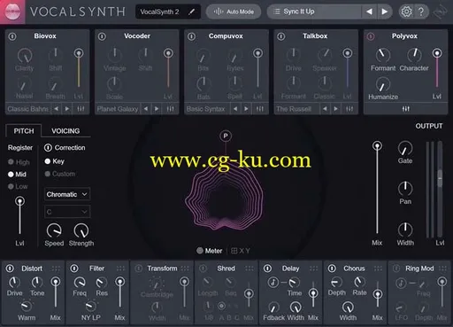 iZotope VocalSynth v2.00 MacOSX的图片1