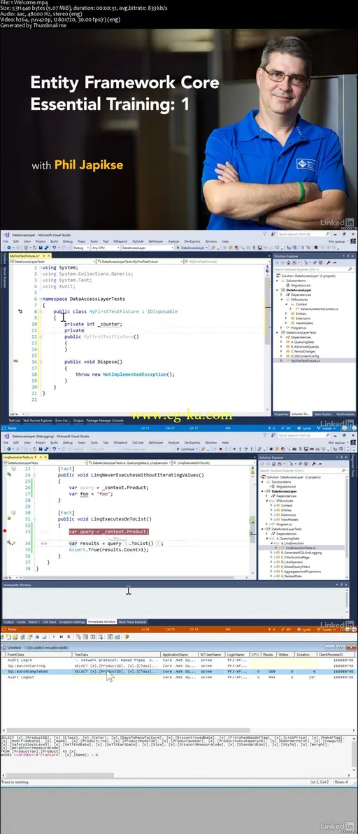 Entity Framework Core Essential Training: 1 (Updated)的图片2