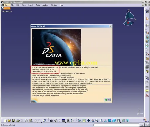 DS CATIA-DELMIA-ENOVIA V5-6R2017 SP5 Update的图片2