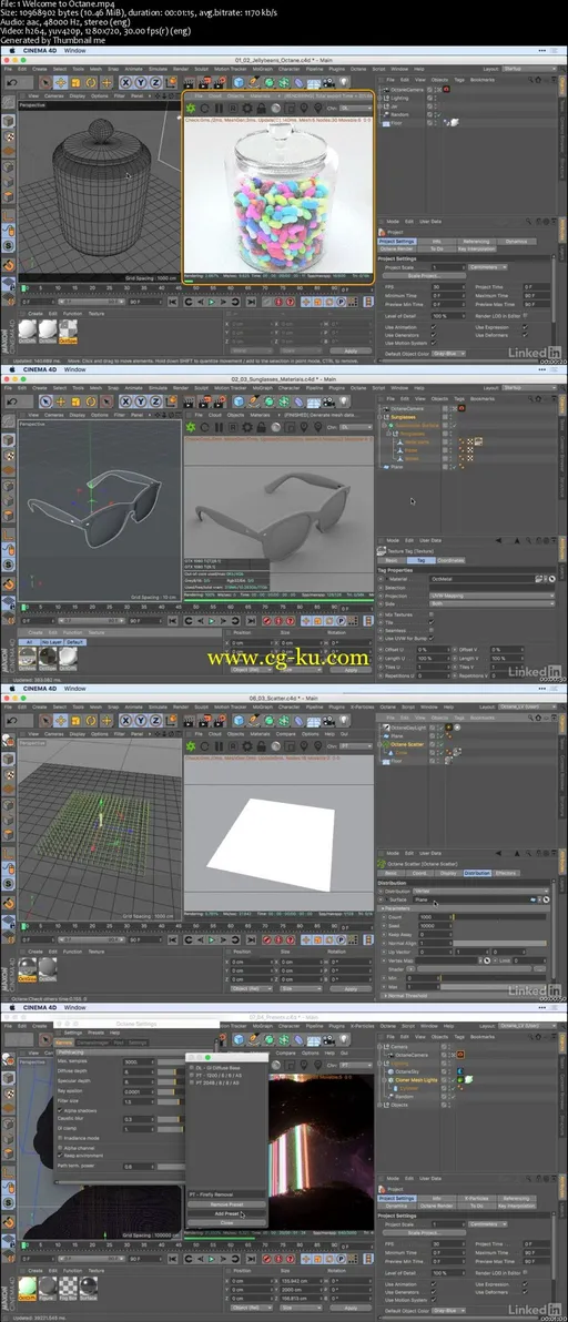 OctaneRender for Cinema 4D Essential Training的图片2