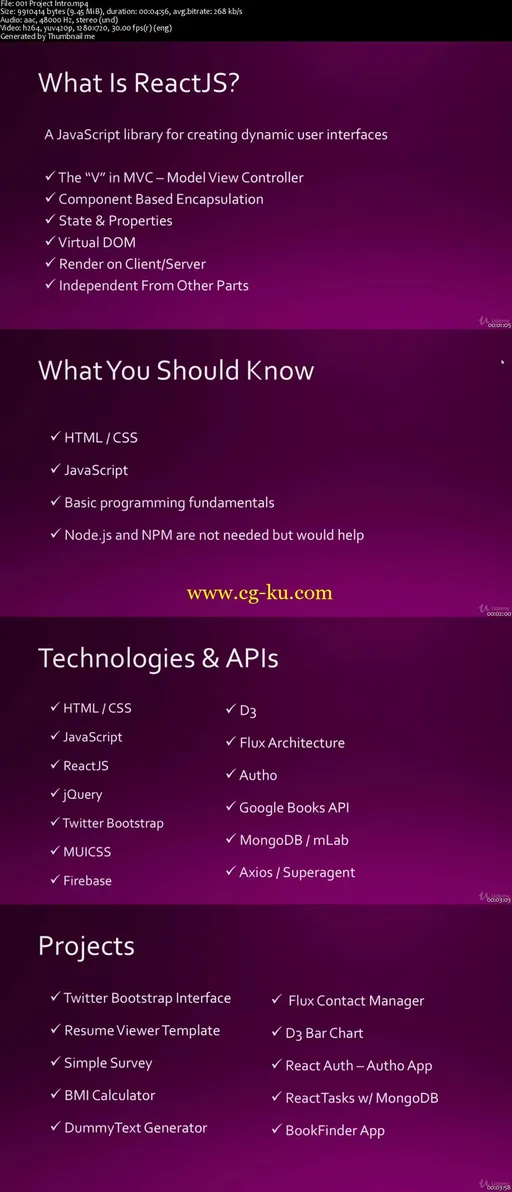 Projects In ReactJS – The Complete React Learning Course的图片2