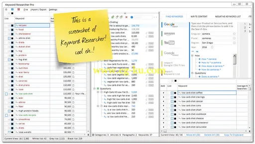 Keyword Researcher Pro 11.401的图片1