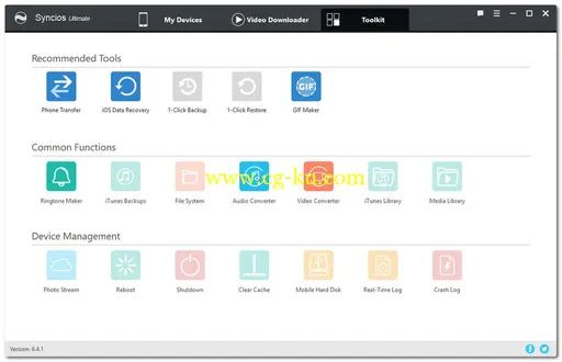 Anvsoft SynciOS Ultimate 6.4.1 Multilingual的图片1