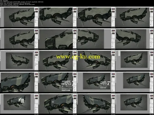 Painting Machines: Concept Art Vehicles, Robots & Weapons的图片1