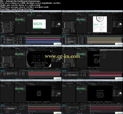 Creating a Mobile App interface in After Effects的图片1