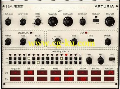 Arturia SEM-Filter v1.0.0.252 MacOSX的图片1