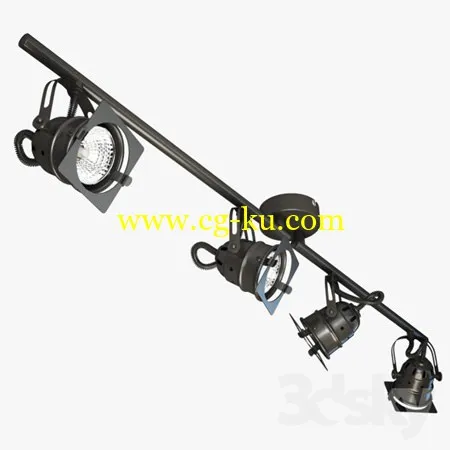 Lussole LOFT Technical lighting 3d Model的图片1