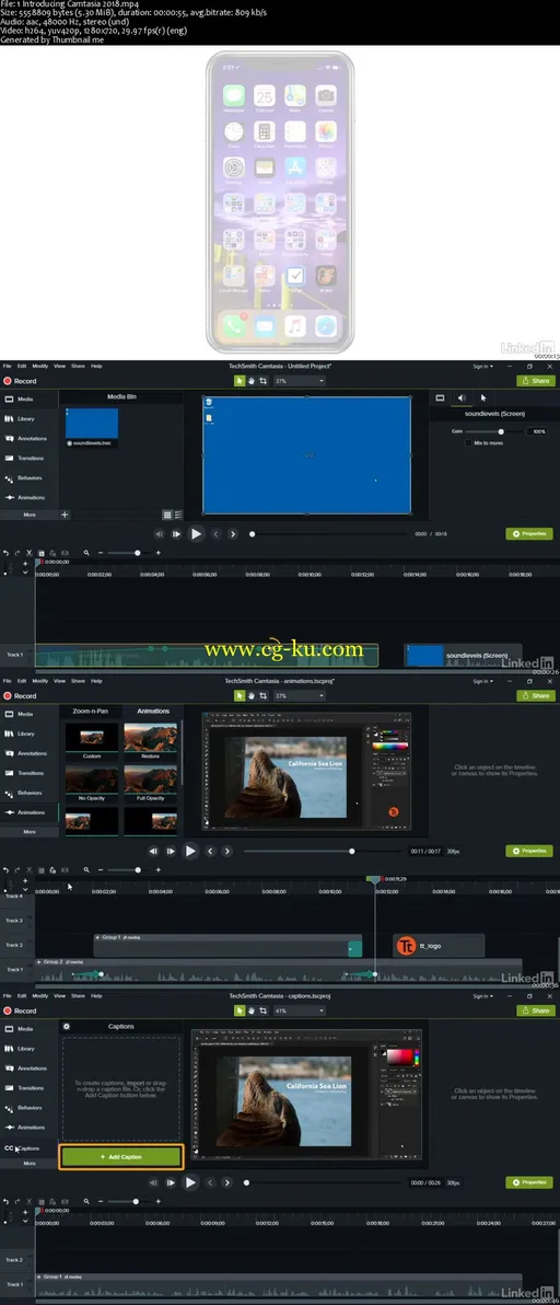 Camtasia 2018 Essential Training的图片2