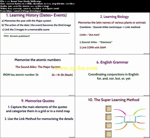 Memory Improvement for Beginners: A Condensed Course的图片1