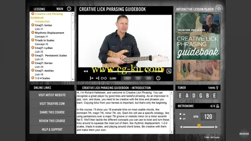 Truefire – Richard Hallebeek’s Creative Lick Phrasing Guidebook (2018)的图片2