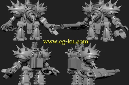 3DMotive – Dreadnought Modeling Series Volume 1的图片1