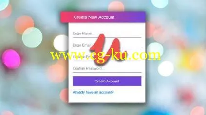 Advanced PHP Ajax Animated Signup Form With Cool Validations的图片1