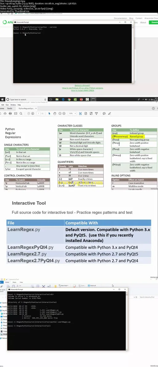 2018 Python Regular Expressions – Real World Projects的图片2